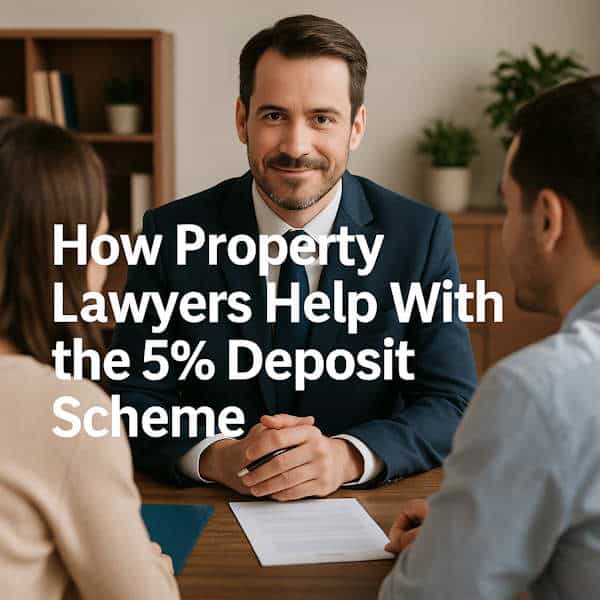 How Specialist Property Lawyers Help You Secure the 5% Deposit Scheme (When Banks and Conveyancers Can’t)